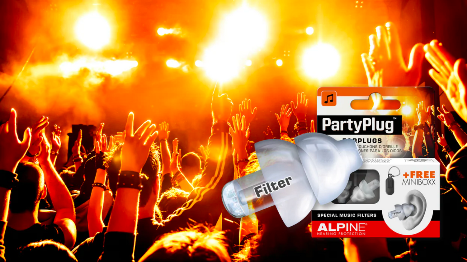 Earplug Aktivitas Universal-Fit