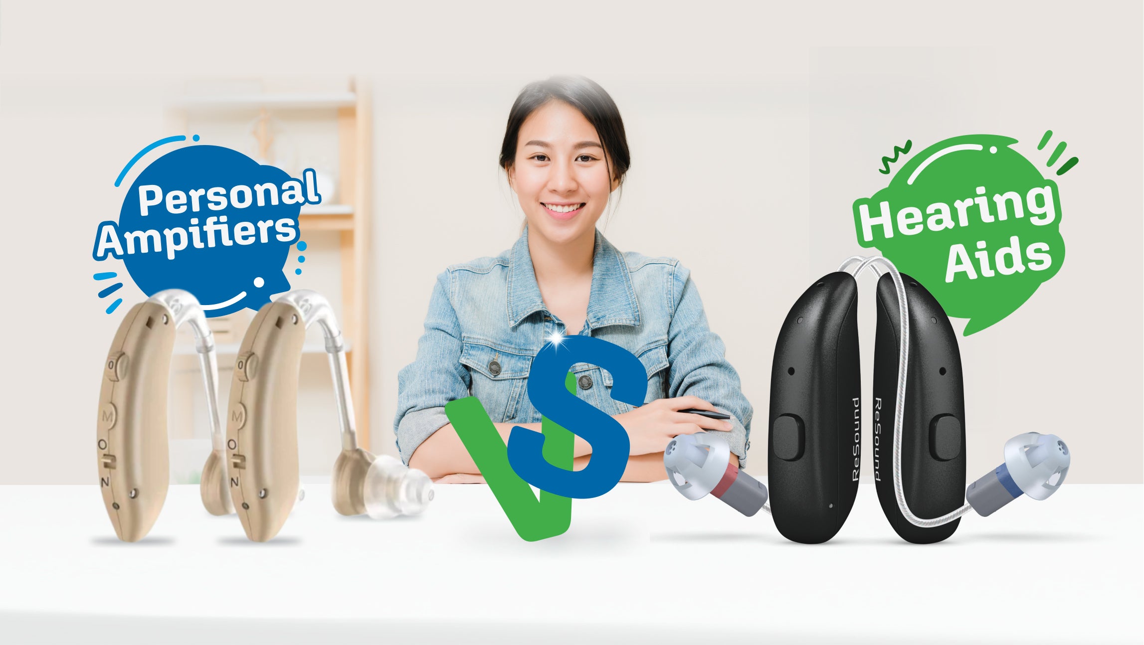 Personal Amplifiers vs Hearing Aids